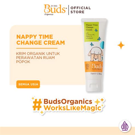 Jual Cream Ruam Popok Bayi Buds Nappy Time Change Cream Kota Malang