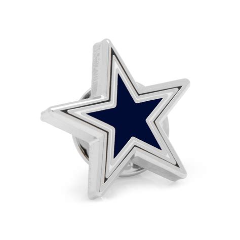 Dallas Cowboys Silver Plated Lapel Pin In 2020 Dallas Cowboys