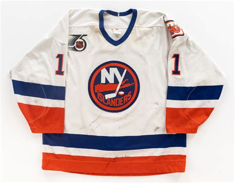 Lot Detail Adam Creighton S 1991 92 New York Islanders Game Worn