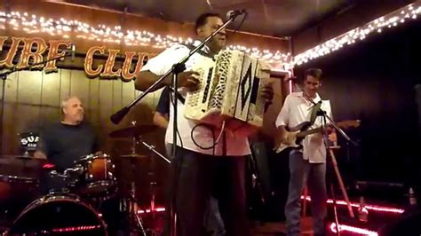 Chubby Carrier The Bayou Swamp Band W Wayne Kahn And Scott Newman At