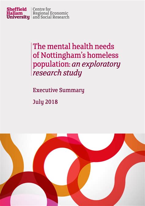 Understanding The Mental Health Needs Of Homeless People In Nottingham