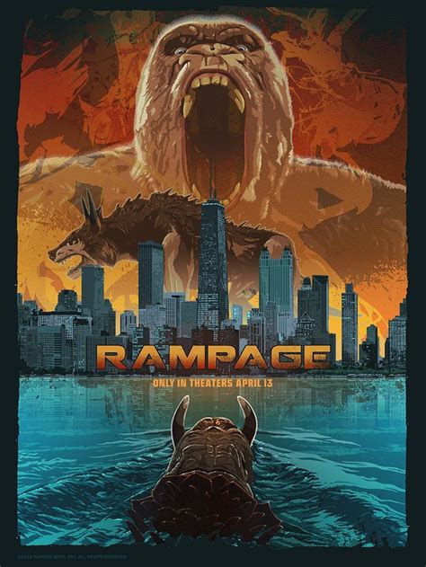 Rampage - new movie posters: https://teaser-trailer.com/movie/rampage ...