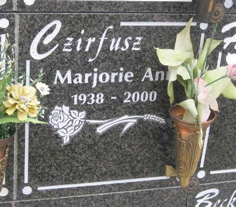 Marjorie Ann Paquette Czirfusz Find A Grave Memorial