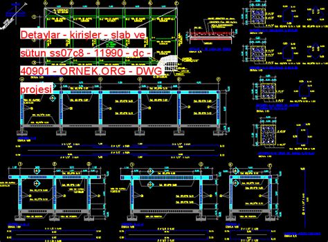 Islak zemin sistem detayı 1 20 dwg projesi Autocad Projeler