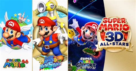 Super Mario 3D All-Stars Comparison Video Highlights Improved Super ...