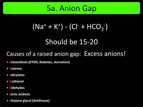 what is anion gap in blood work 5