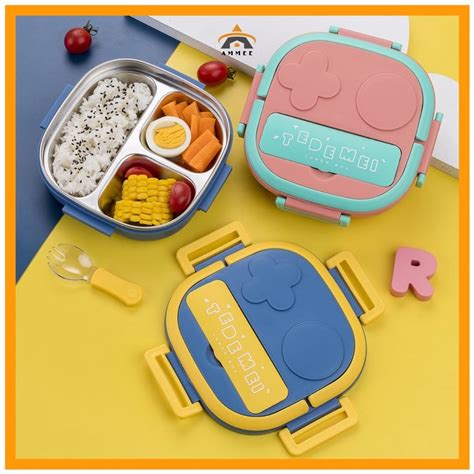 Jual Tedemei Lunch Box Kotak Makan Tedemei Tempat Makan Anak