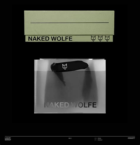 Naked Wolfe Redesign Site On Behance