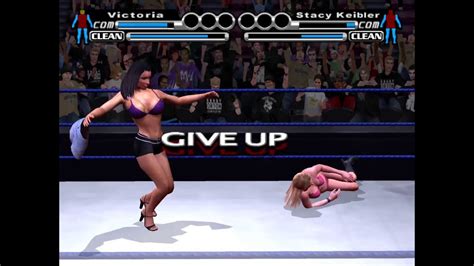 Victoria Vs Stacy Keibler Bra Panties Match Wwe Smackdown Vs