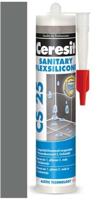 Ceresit Silikon Sanitarny CS 25 Bazalt 15 280ml Opinie I Ceny Na Ceneo Pl