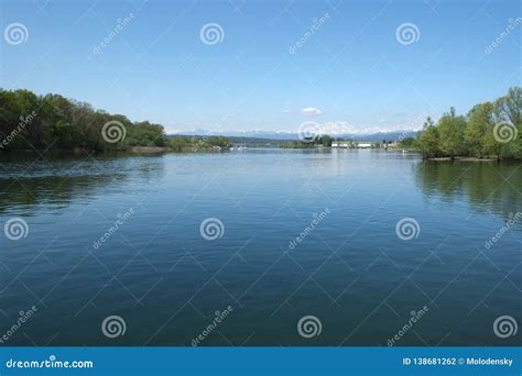 Como Lake landscape, Italy stock photo. Image of architecture - 138681262