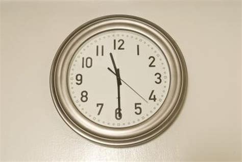 How To Mount A Wall Clock Hunker