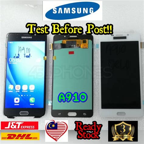 OMP45 Ready Stock SAM GALAXY A910f A9 PRO 2016 LCD DISPLAY