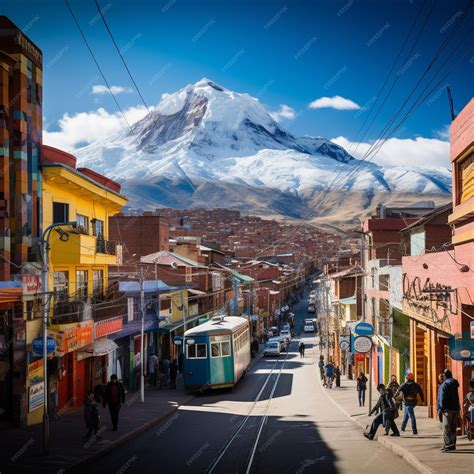 Premium AI Image | Vibrant Culture and Stunning Landscapes of La Paz