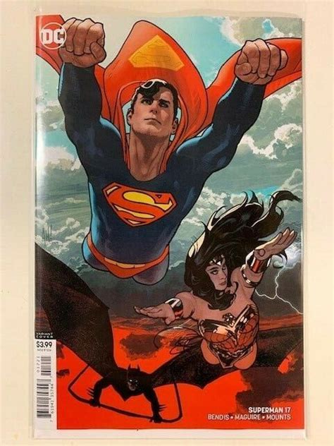 Superman 17 Dc Comics 2019 2 Cover Set Adam Hughes Variant Hot