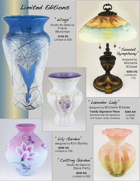 Fenton Art Glass Catalog