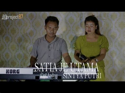 Satia Je Utama Sintya Putri Dangdut Version Youtube