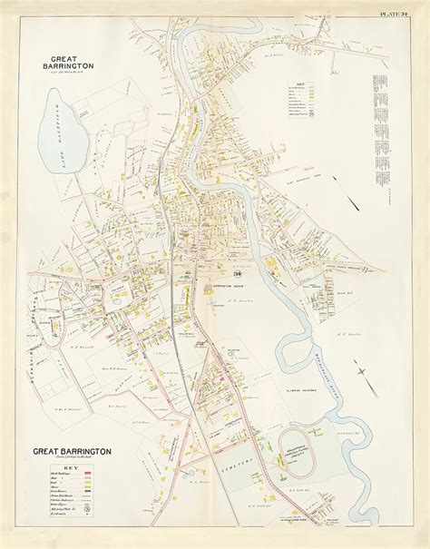 Berkshire County Antique Maps — Museum Outlets