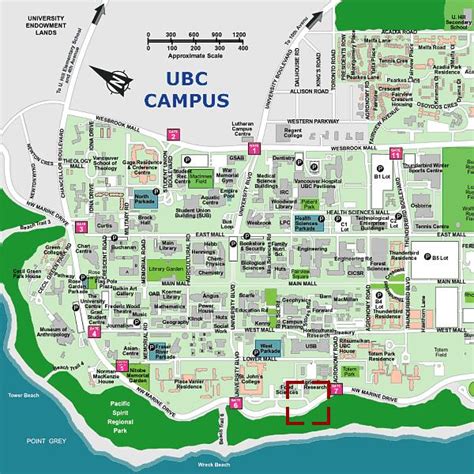 UBC Okanagan Campus Map