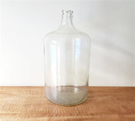 Vintage Glass Jar Large 4 Gallon Italian Glass Jar Etsy