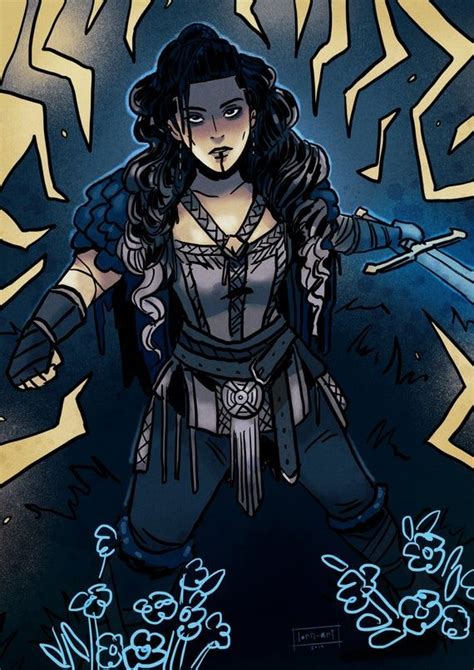 Yasha A4 Print Critical Role Characters Critical Role Fan Art Critical Role Campaign 2