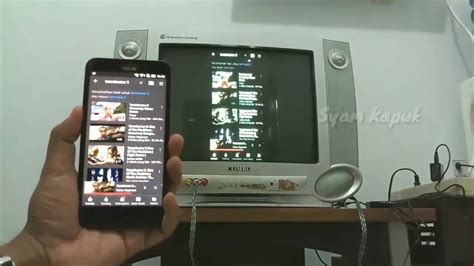 Cara Mudah Menghubungkan HP Ke TV Tabung YouTube