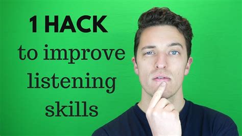 Simple Way To Improve Your Listening Skills In English Youtube