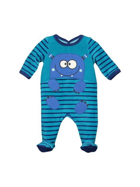 Dors bien en velours bébé garçon achat en ligne Pyjama DPAM