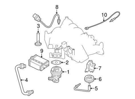 EGR System For 2003 Nissan Frontier Nissan Parts Plus