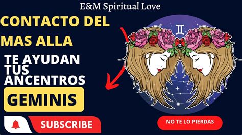 Géminis ♊️ Contacto Del Más Allá 💫 Te Ayudan Tus Ancestros 💕🫶🏽💥gemini Tarot God Horoscope