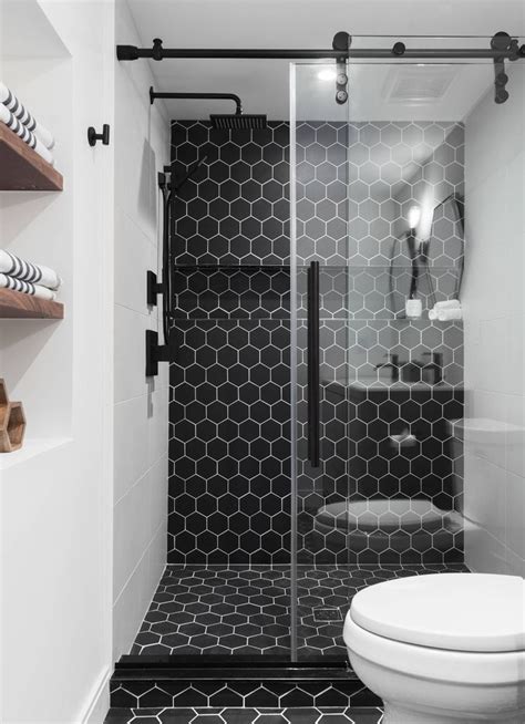 20+ Black Hex Tile Bathroom – DECOOMO