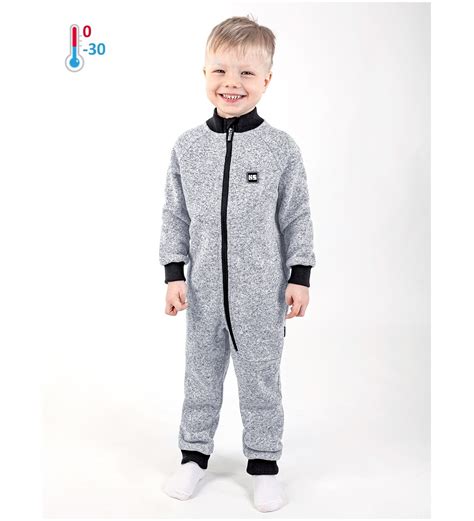Комбинезон флисовый NikaStyle 8т6121.2 (серый) - купить в интернет ...