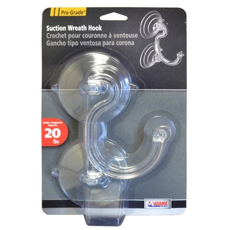 Adams Pro Grade Double Suction Wreath Hook Suction Cups Direct