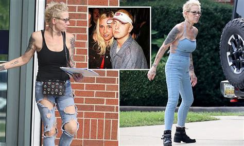 Eminem S Ex Wife Kim Mathers Is Seen For First Time In Four Years