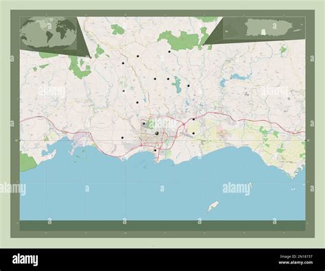 Ponce Municipio De Puerto Rico Abrir Street Map Ubicaciones De Las