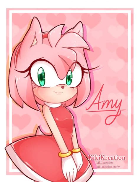 ||FA|| Amy Rose by KikiKreation on DeviantArt | Amy rose, Amy the ...