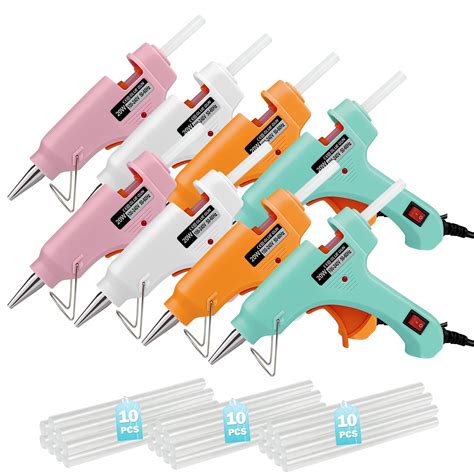SHJADE Mini Hot Glue Gun Hot Melt Gun With Glue Sticks For Arts Crafts Mini Glue Gun Kit