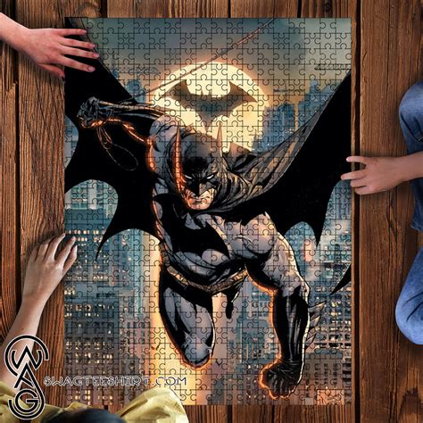 Dc Comics Batman Jigsaw Puzzle Maria Leesilk Shop