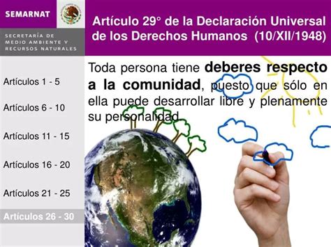 Ppt Artículo 29° De La Declaración Universal De Los Derechos Humanos 10xii1948 Powerpoint