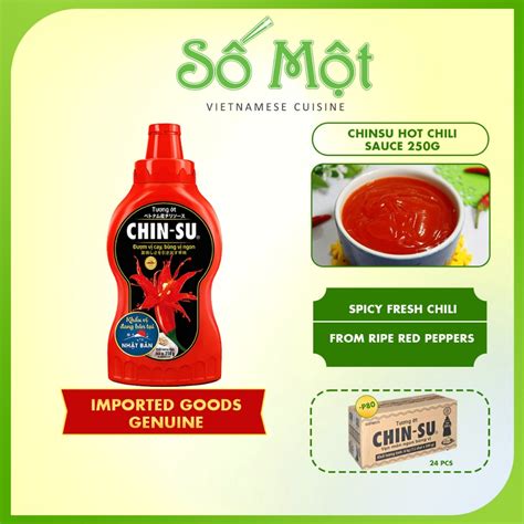 Tuong Ot Chinsu Chinsu Hot Chili Sauce Shopee Philippines