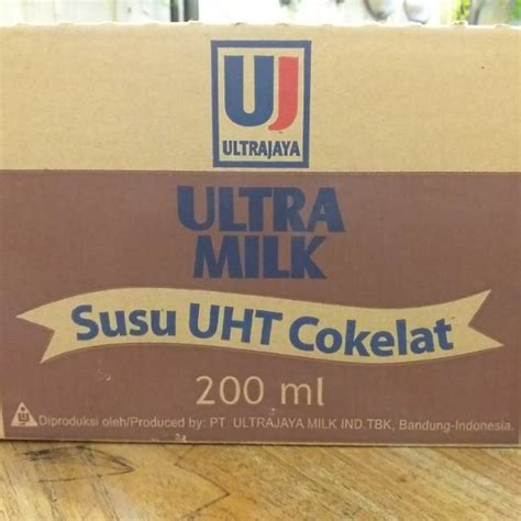 Jual Susu Ultramilk UHT 200 Ml Kartonan Isi 24 Pcs KHUSUS INSTAN