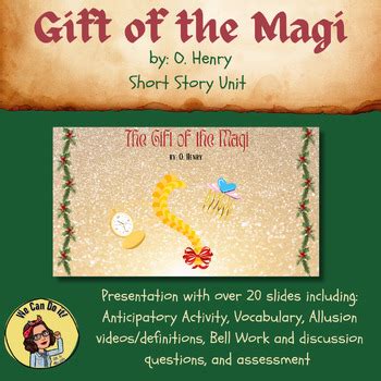 Gift of the Magi Short Story Unit by Lit is the Life | TPT