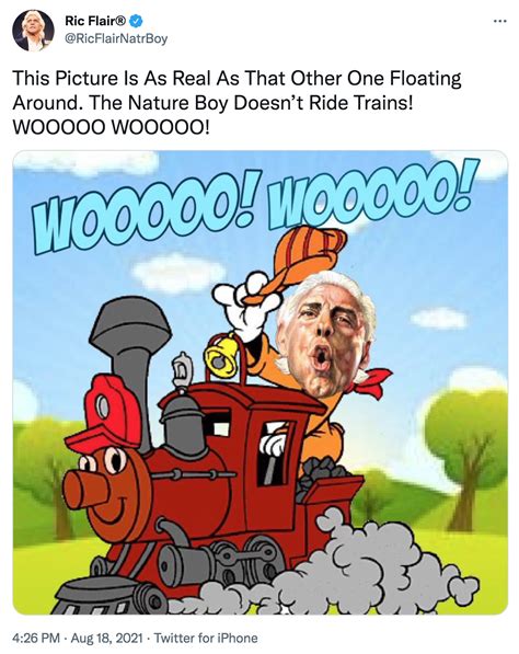 Ric Flair Denies He Gave Oral Sex To Woman On Train After Photo Resembling The WWE Hall Of