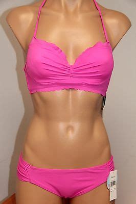 NWT Raisins Swimsuit Bikini 2pc Set Sz M La Paz Cocoa Beach Pink EBay