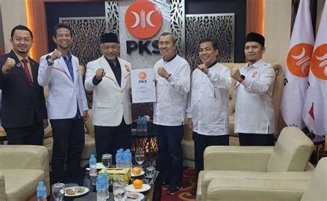 Syamsuar Mawardi Akhirnya Terima Dukungan Dpp Pks Maju Pilgubri