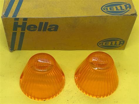 Vw Karmann Ghia Type T Bus Hella Turn Signal Lens Set Blinker