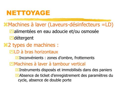 Ppt Pre Desinfection D Contamination Nettoyage Desinfection Ou