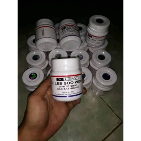 Jual Promo Akhir Tahun 30 Capsul Dr LSW WHITENING GLUTATHIONE Lee Soo