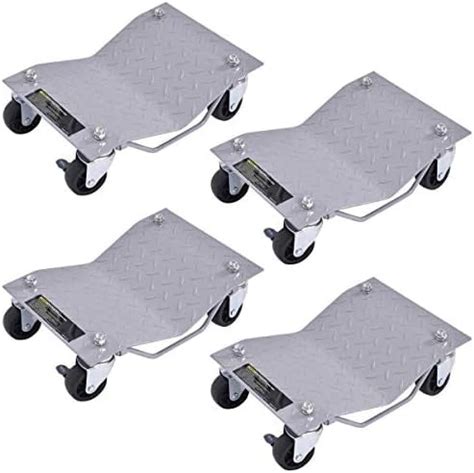 4 Pieces Tire Wheel Car Dollies Wheel Dollies Set Of 4 Dolly Vehicle