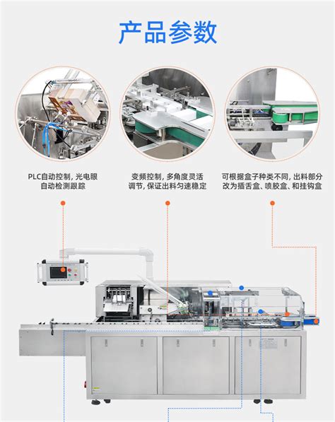全自动食品装盒机高速化妆品面膜入盒机封盒开盒卧式包装机械3 阿里巴巴